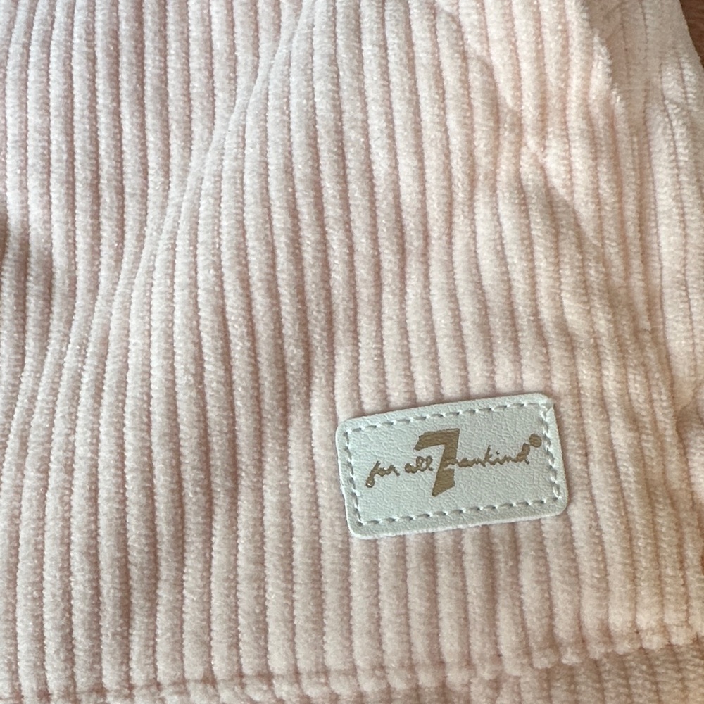 7 For All Mankind Pink Quilted Kids Puffer Coat - Picture 4 of 5